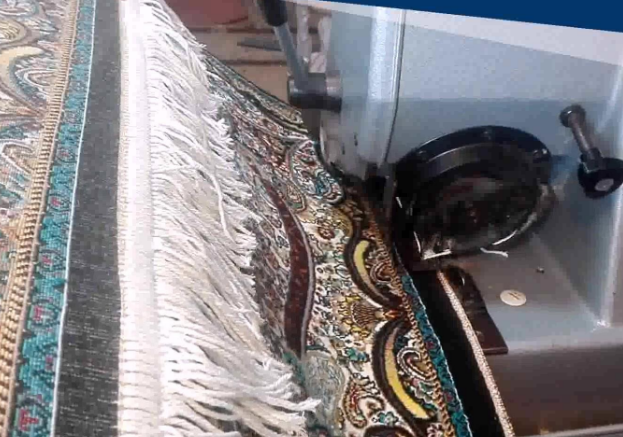 ریشه زنی فرش در قالیشویی چیذر